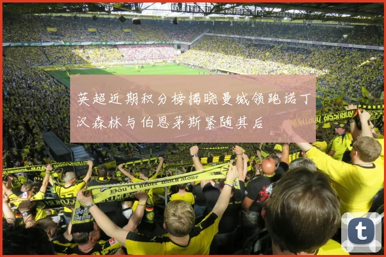 英超近期积分榜揭晓曼城领跑诺丁汉森林与伯恩茅斯紧随其后